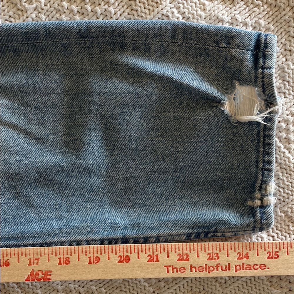 MOTHER Superior Denim The Tomcat “The Confession” Distressed Jeans Sz 31 - Picture 8 of 15